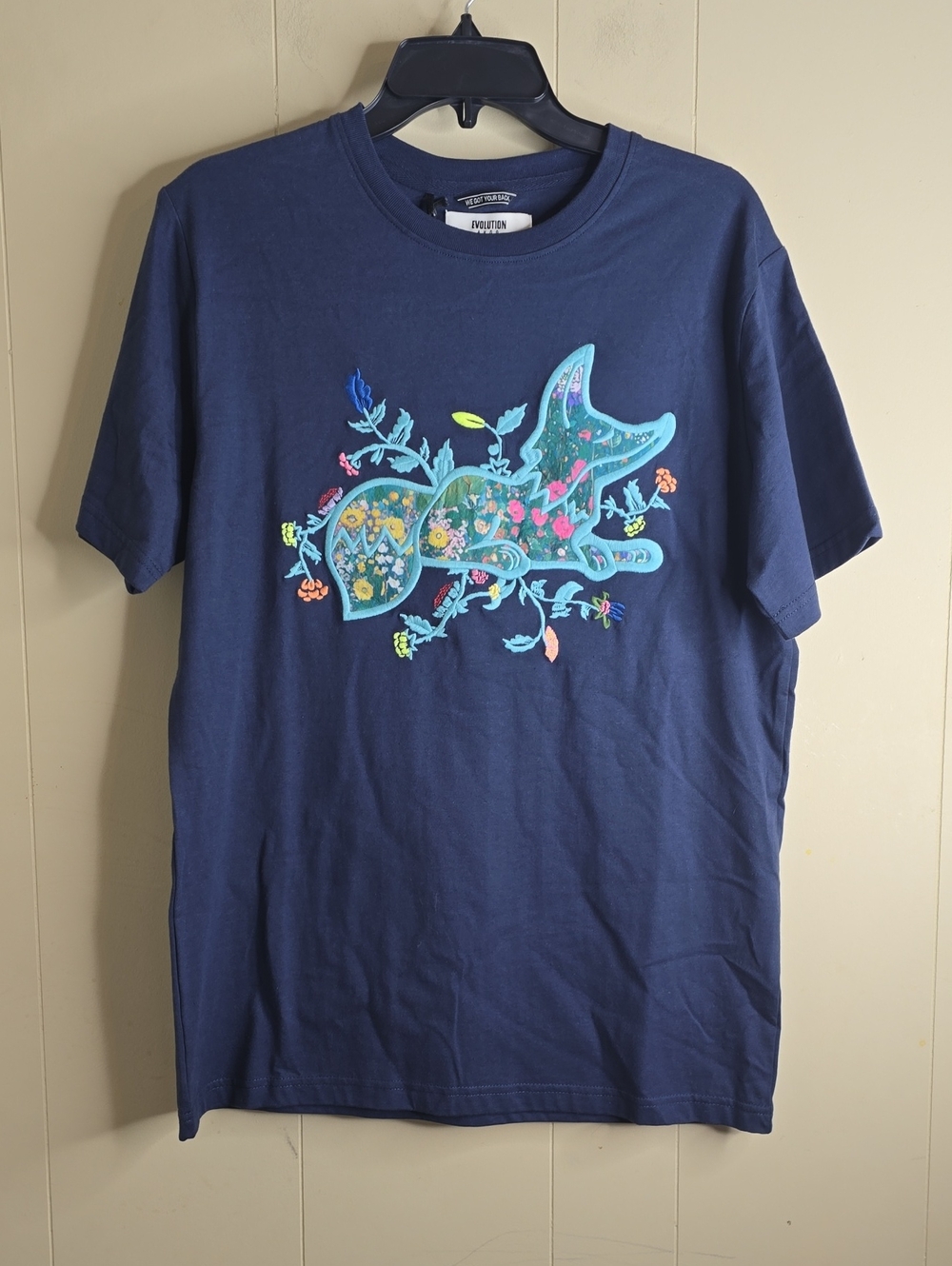 AKOO Evolution Fox Hole Short Sleeve Tee Shirt Size Small